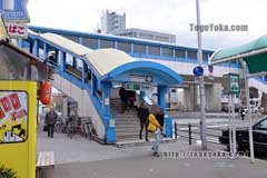 最寄りの地下鉄中央線・大阪港駅。