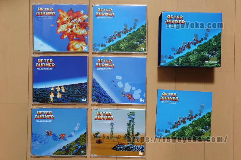 アフターバーナーのサントラCD