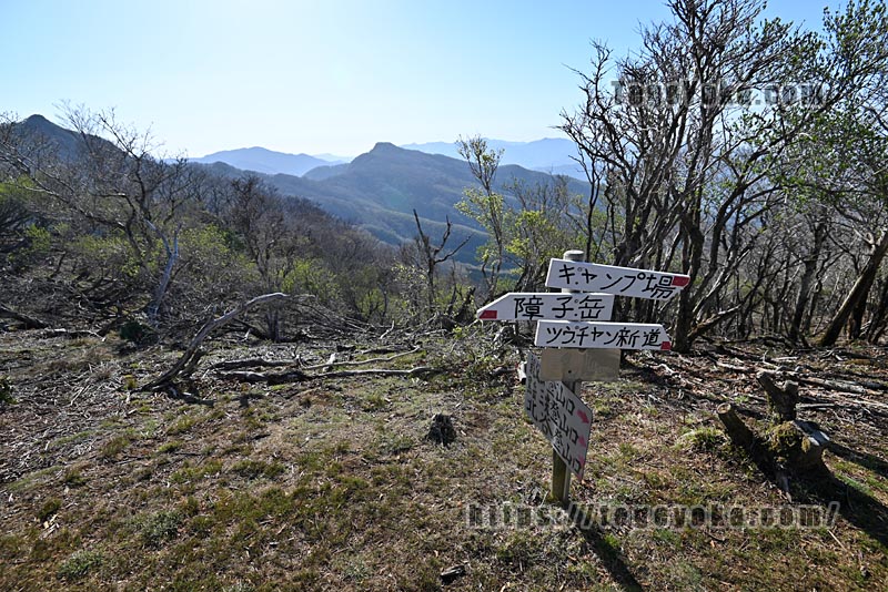 祖母山・四季見橋登山口コース