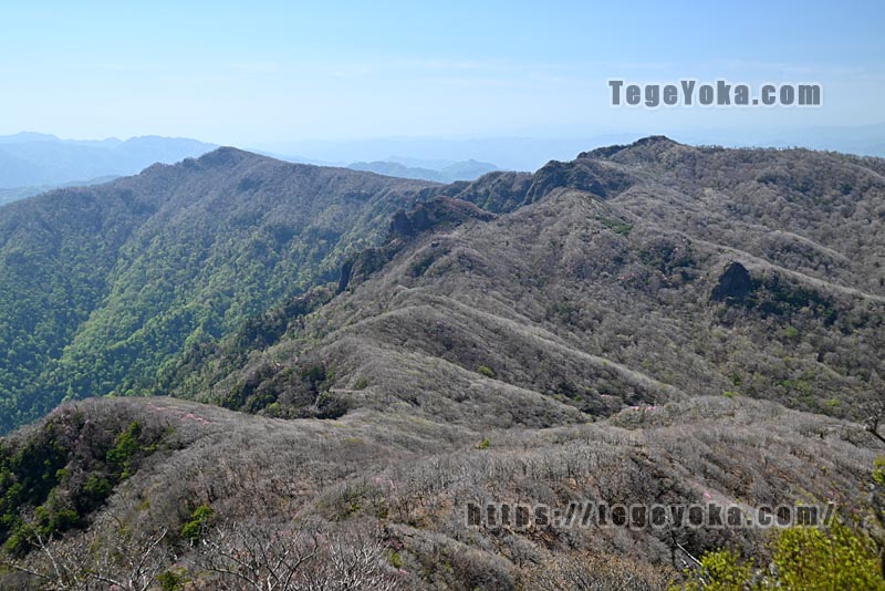 祖母山・四季見橋登山口コース